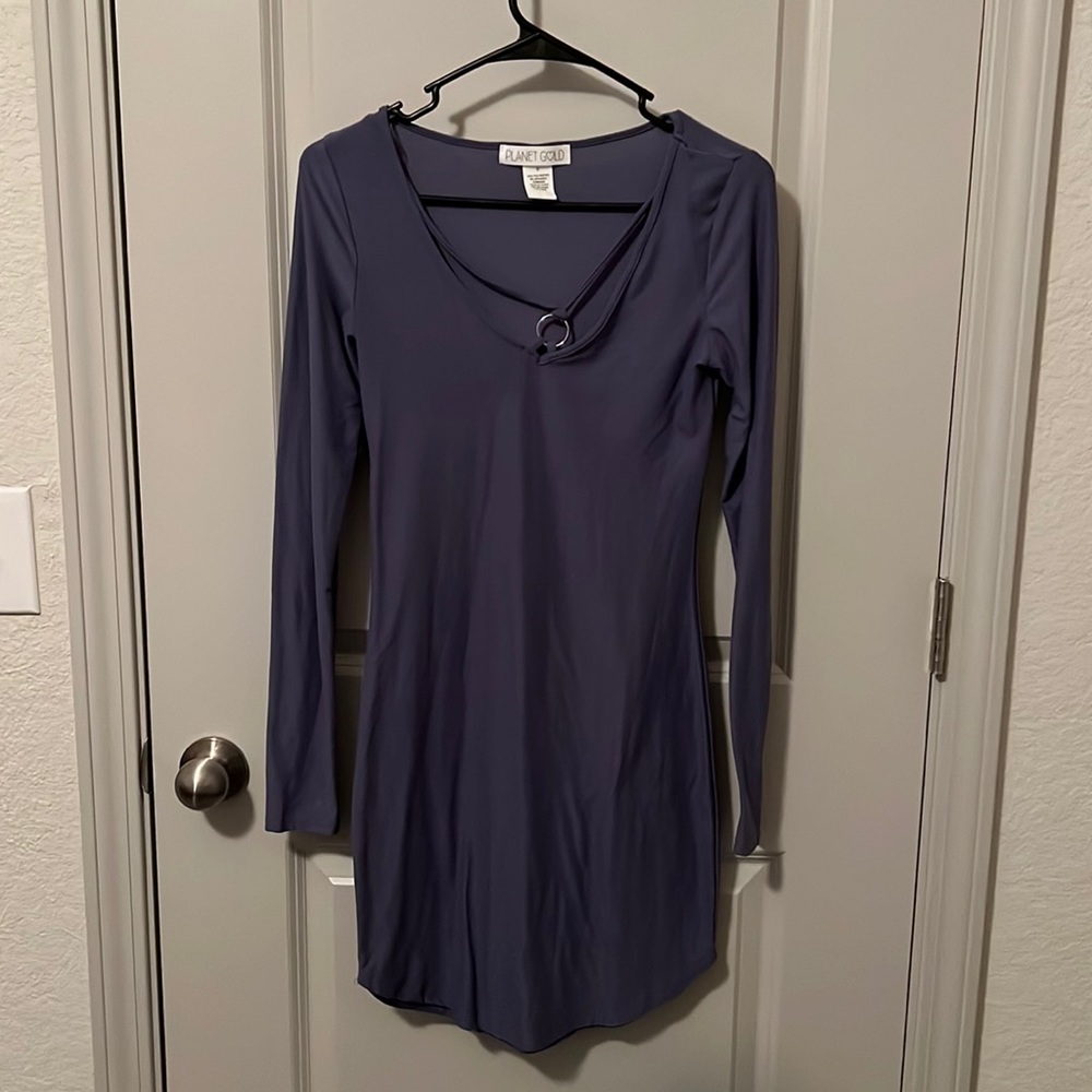 Fitted mini dress